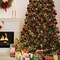 12pcs Christmas Ball Buffalo Plaid Fabric Christmas Balls 2.4"/60mm Hanging Ornaments Xmas Baubles Decorative Christmas Tree Hanging Ornaments for Party Holiday Decoration